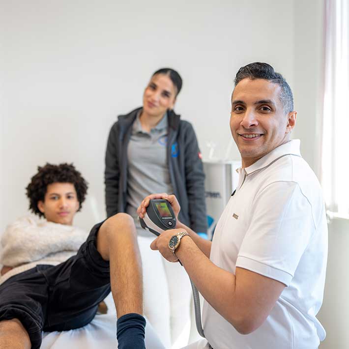 Kryotherapie-Knie-Dinslaken